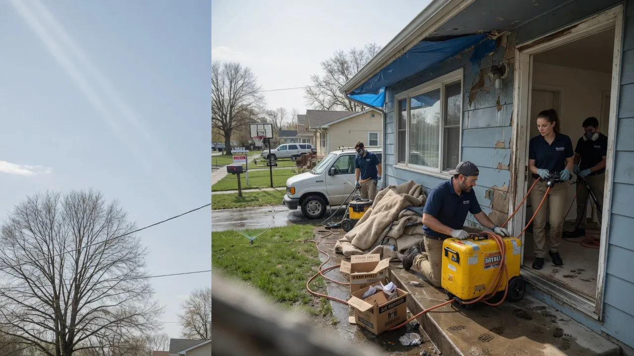 Basement Flood Cleanup in Harleton, TX near me